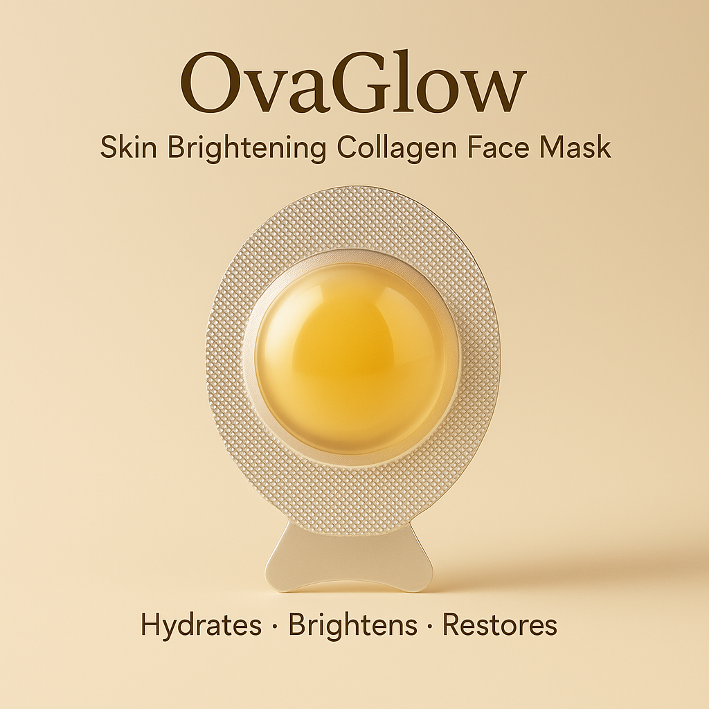 OvaGlow – 5pcs Instant Glow Collagen Face Mask