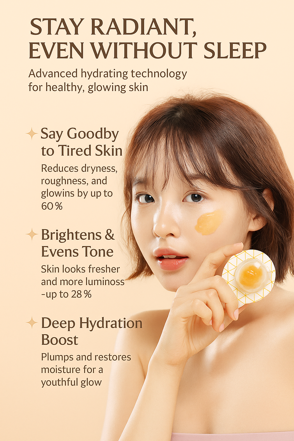 OvaGlow – 5pcs Instant Glow Collagen Face Mask